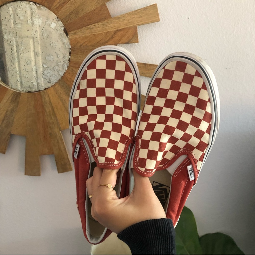 Checkered Vans